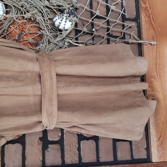 𝅺express leather vest size S /p - Picture 9 of 11